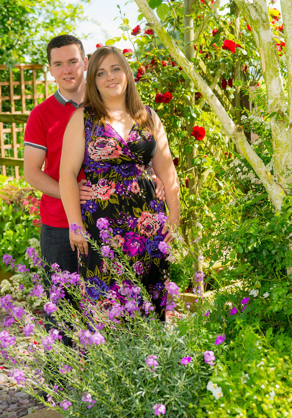 Becki and Brendon 022 
 Becki and Brendan 
 Keywords: Buckinghamshire wedding photographer pre wedding shoot, Fields, Garden Bridal portraits