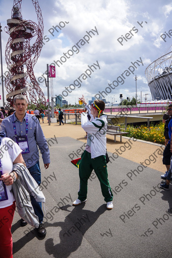 Olympics 029 
 Olympic Park and Handball 
 Keywords: Olympics, handball, Copper Box, Cadburys, PiersPhotos