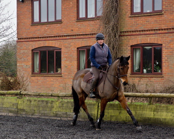 Ollie and Blyth Lesson 08 
 Ollie and Blyth Lesson 
 Keywords: Piers Photo, Moses Plat Yard, Ollie, Blyth, Mary Hilder, Jo Reynolds