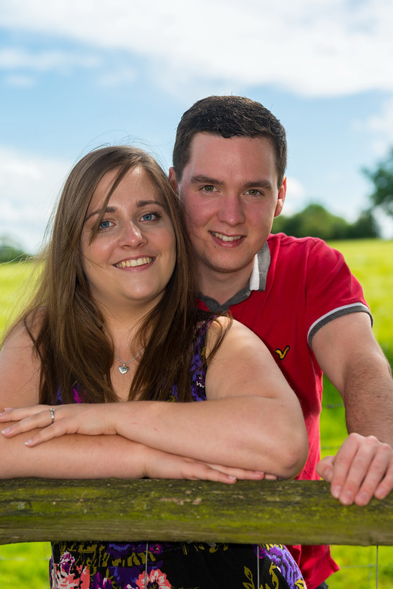 Becki and Brendon 007 
 Becki and Brendan 
 Keywords: Buckinghamshire wedding photographer pre wedding shoot, Fields, Garden Bridal portraits