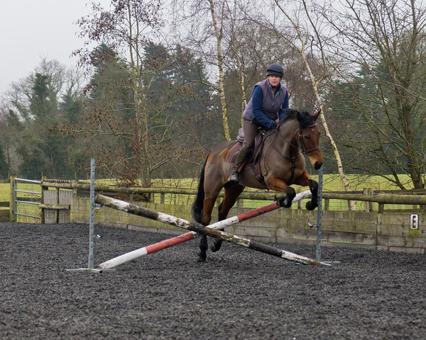 Ollie and Blyth Lesson 36 
 Ollie and Blyth Lesson 
 Keywords: Piers Photo, Moses Plat Yard, Ollie, Blyth, Mary Hilder, Jo Reynolds