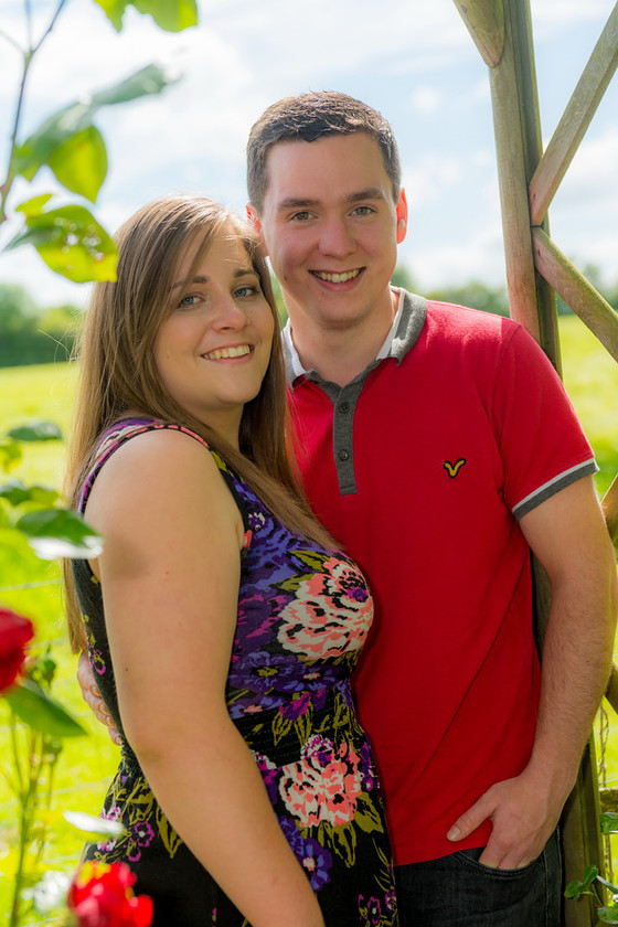 Becki and Brendon 015 
 Becki and Brendan 
 Keywords: Buckinghamshire wedding photographer pre wedding shoot, Fields, Garden Bridal portraits