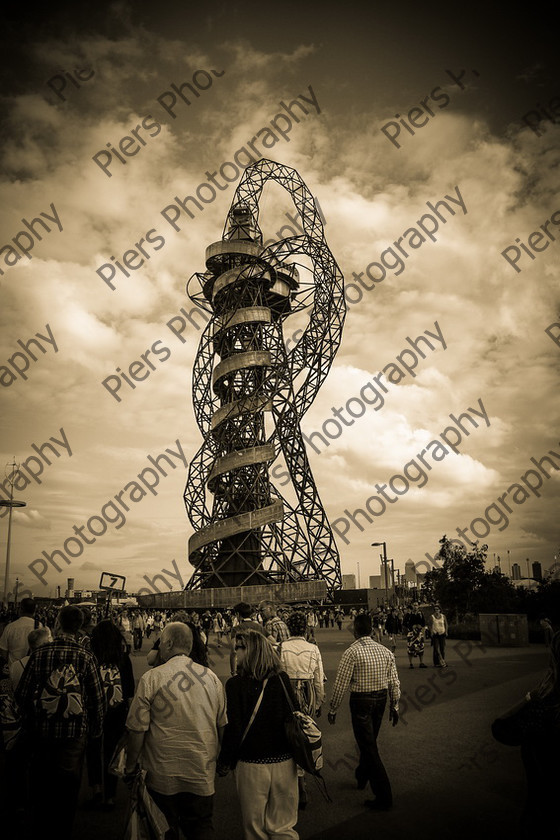 Olympics 091 
 Olympic Park and Handball 
 Keywords: Olympics, handball, Copper Box, Cadburys, PiersPhotos