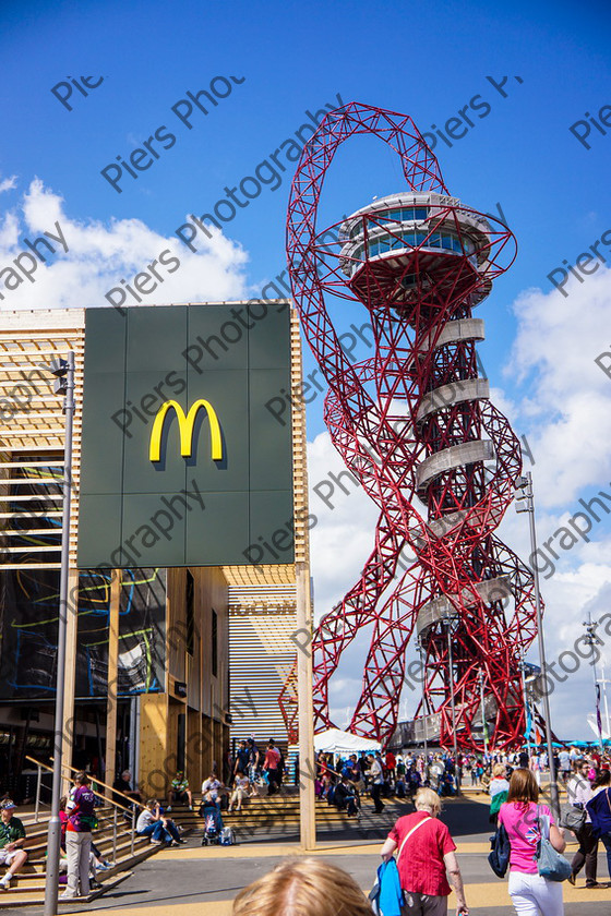 Olympics 016 
 Olympic Park and Handball 
 Keywords: Olympics, handball, Copper Box, Cadburys, PiersPhotos