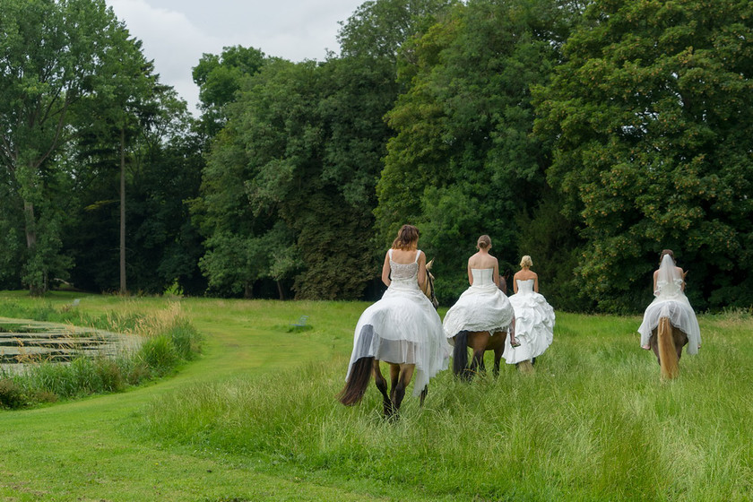 WWE Bridal Horse shoot 033 
 West Wycombe Horse shoot 
 Keywords: Buckinghamshire wedding photographer, Horses, Piers Photo, Summer, West Wycombe House