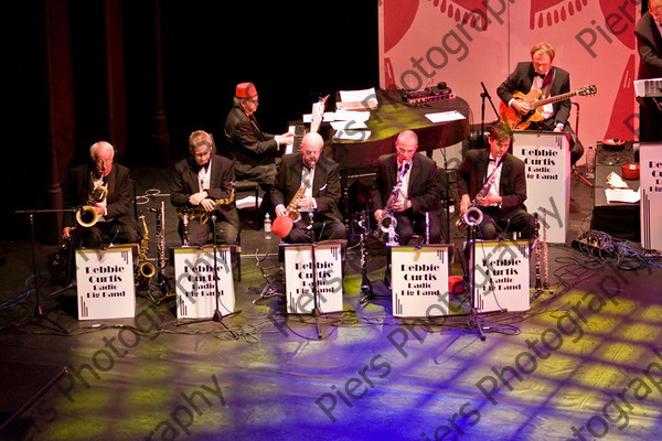 DCRBBPress 015 
 Debbie Curtis Radio Big Band @ the London Palladium 
 Keywords: Corey Conradi, Debbie Curtis Radio Big Band, London Palladium