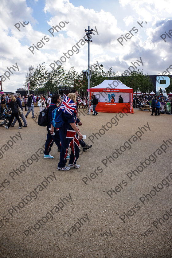 Olympics 086 
 Olympic Park and Handball 
 Keywords: Olympics, handball, Copper Box, Cadburys, PiersPhotos