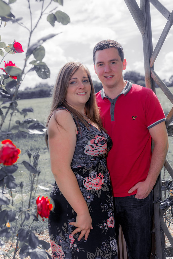 Becki and Brendon 016 
 Becki and Brendan 
 Keywords: Buckinghamshire wedding photographer pre wedding shoot, Fields, Garden Bridal portraits