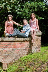 Zoe 001 
 Zoe and Family 
 Keywords: Zoe, West Wycombe Park